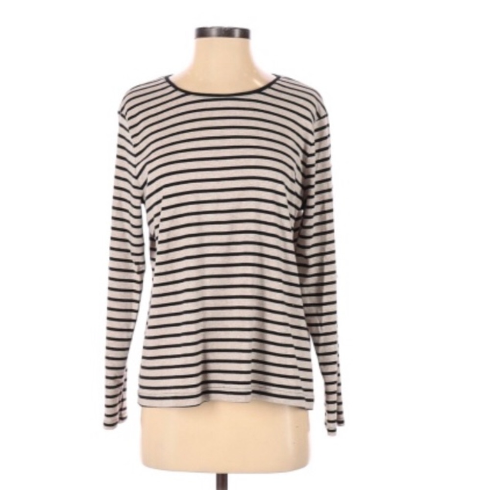 Crew Neck Long Sleeve Tee